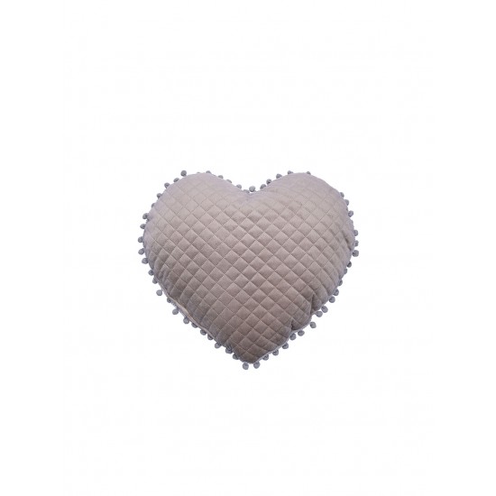 ΔΙΑΚΟΣΜΗΤΙΚΟ ΜΑΞΙΛΑΡΑΚΙ ΚΑΡΔΙΑ 40X38 ELWIN BEIGE