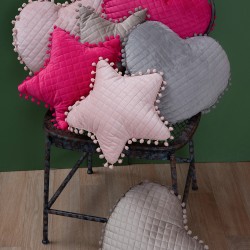 ΔΙΑΚΟΣΜΗΤΙΚΟ ΜΑΞΙΛΑΡΑΚΙ ΚΑΡΔΙΑ 40X38 ELWIN FUCHSIA