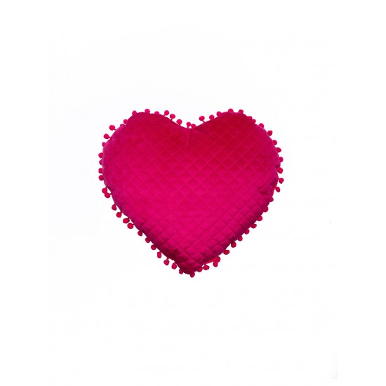 ΔΙΑΚΟΣΜΗΤΙΚΟ ΜΑΞΙΛΑΡΑΚΙ ΚΑΡΔΙΑ 40X38 ELWIN FUCHSIA