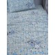 ΠΑΠΛΩΜΑ ΜΟΝΟ LUMINOUS 160X240 CLUSTER BLUE