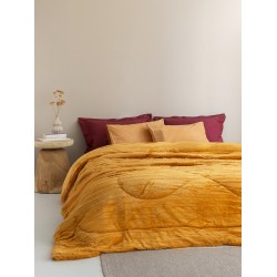 ΚΟΥΒΕΡΤΟΠΑΠΛΩΜΑ ΜΟΝΟ 160X240 GWEN GOLD