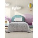 ΚΟΥΒΕΡΤΑ FLEECE ΜΟΝΗ ΦΩΣΦΟΡΙΖΕ 160X220 TRIP