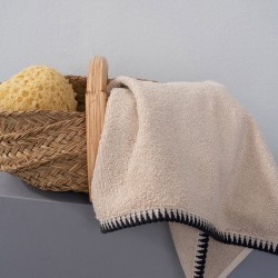 ΠΕΤΣΕΤΑ ΛΟΥΤΡΟΥ TOWELS COLLECTION 70X140 BROOKLYN BEIGE