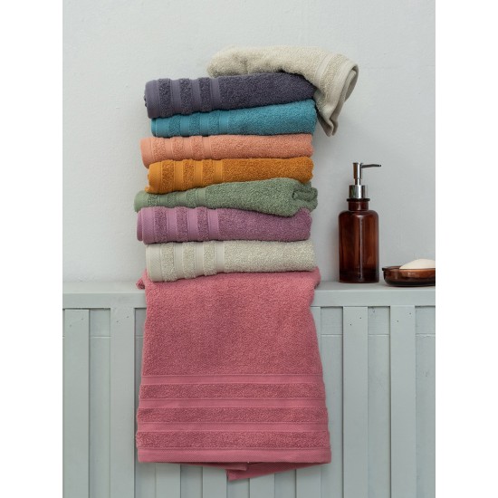 ΠΕΤΣΕΤΑ ΠΡΟΣΩΠΟΥ TOWELS COLLECTION 50X100 BEREN STEEL
