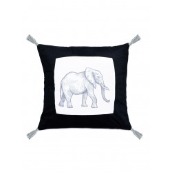 ΔΙΑΚΟΣΜΗΤΙΚΗ ΜΑΞΙΛΑΡΟΘΗΚΗ HOME DECOR 45X45 LEFANT