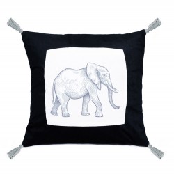 ΔΙΑΚΟΣΜΗΤΙΚΗ ΜΑΞΙΛΑΡΟΘΗΚΗ HOME DECOR 45X45 LEFANT