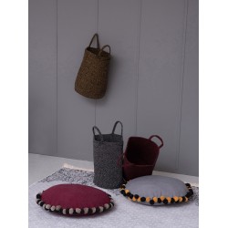 ΔΙΑΚΟΣΜΗΤΙΚΟ ΚΑΛΑΘΙ ΜΕ ΧΕΡΟΥΛΙΑ HOME DECOR 30X45 RAN BORDEAUX