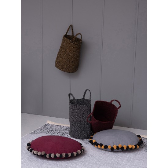 ΔΙΑΚΟΣΜΗΤΙΚΟ ΚΑΛΑΘΙ ΜΕ ΧΕΡΟΥΛΙΑ HOME DECOR 30X45 RAN BORDEAUX