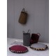 ΔΙΑΚΟΣΜΗΤΙΚΟ ΚΑΛΑΘΙ ΜΕ ΧΕΡΟΥΛΙΑ HOME DECOR 30X45 RAN BORDEAUX