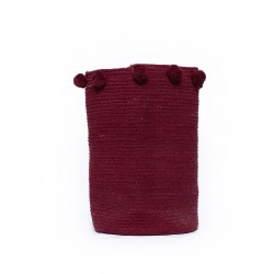 ΔΙΑΚΟΣΜΗΤΙΚΟ ΚΑΛΑΘΙ ΜΕ ΧΕΡΟΥΛΙΑ HOME DECOR 30X40 FOUNTAIN BORDEAUX