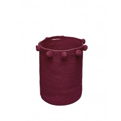 ΔΙΑΚΟΣΜΗΤΙΚΟ ΚΑΛΑΘΙ ΜΕ ΧΕΡΟΥΛΙΑ HOME DECOR 30X40 FOUNTAIN BORDEAUX