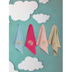 ΣΕΤ 4 ΠΕΤΣΕΤΑΚΙΑ ΜΠΑΝΙΟΥ KIDS BATH 40X60 SUNSHINE