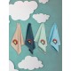 ΣΕΤ 4 ΠΕΤΣΕΤΑΚΙΑ ΜΠΑΝΙΟΥ KIDS BATH 40X60 SUPER