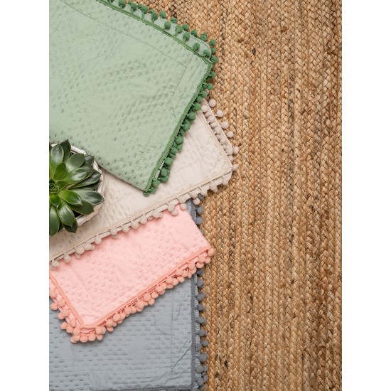 ΚΟΥΒΕΡΛΙ KING SIZE 260X240 MORGAN PINK