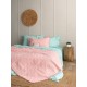 ΚΟΥΒΕΡΛΙ KING SIZE 260X240 MORGAN PINK
