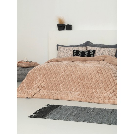 ΔΙΑΚΟΣΜΗΤΙΚΗ ΜΑΞΙΛΑΡΟΘΗΚΗ NADINE 50X50 NADINE/2 BEIGE