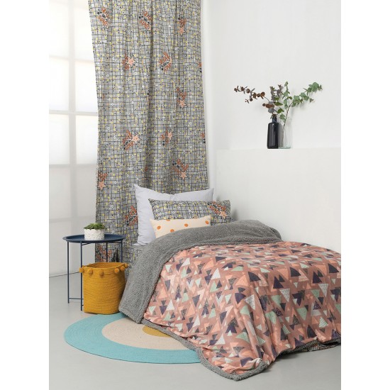 ΚΟΥΒΕΡΤΟΠΑΠΛΩΜΑ ΜΟΝΟ 160X220 BLAKE PINK