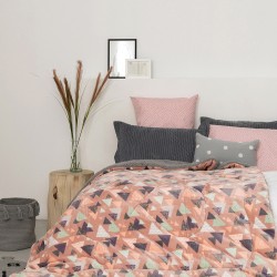ΚΟΥΒΕΡΤΟΠΑΠΛΩΜΑ ΥΠΕΡΔΙΠΛΟ 220X240 BLAKE PINK