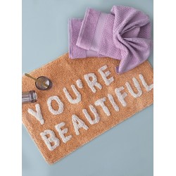 ΠΑΤΑΚΙ BATHMATS COLLECTION 50X100 STUD CARAMEL