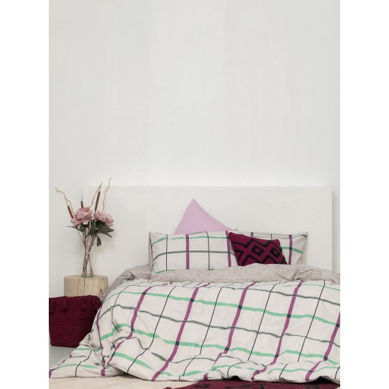 ΣΕΤ ΜΟΝΑ ΣΕΝΤΟΝΙΑ FASHION LIFE 170X260 FL6164 ΧΩΡΙΣ ΛΑΣΤΙΧΟ