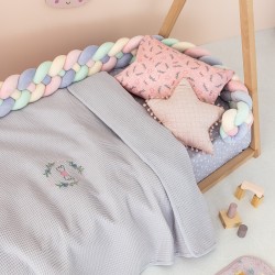 ΚΟΥΒΕΡΤΑ ΠΙΚΕ ΚΟΥΝΙΑΣ BABY BLANKETS 100X150 CANDY LILAC