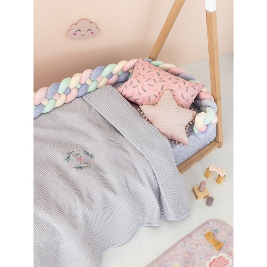 ΚΟΥΒΕΡΤΑ ΠΙΚΕ ΚΟΥΝΙΑΣ BABY BLANKETS 100X150 CANDY LILAC