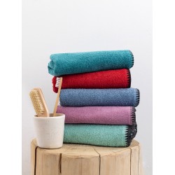 ΣΕΤ ΠΕΤΣΕΤΕΣ TOWELS COLLECTION BROOKLYN RED