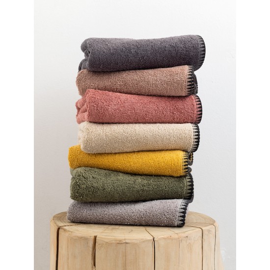 ΣΕΤ ΠΕΤΣΕΤΕΣ TOWELS COLLECTION BROOKLYN TAUPE