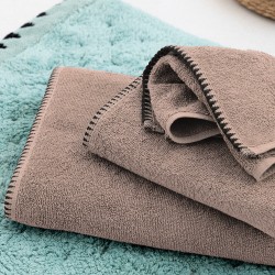 ΣΕΤ ΠΕΤΣΕΤΕΣ TOWELS COLLECTION BROOKLYN TAUPE