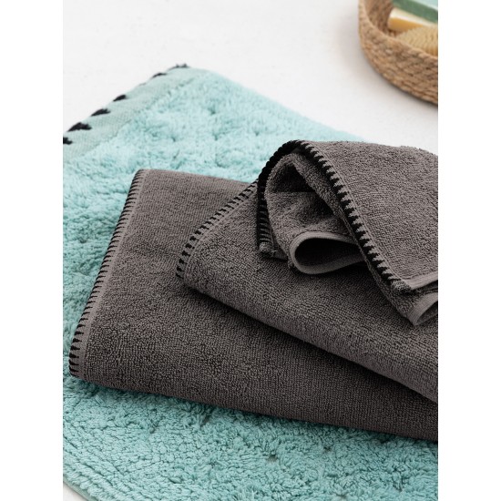 ΠΕΤΣΕΤΑ ΠΡΟΣΩΠΟΥ TOWELS COLLECTION 50X90 BROOKLYN COAL