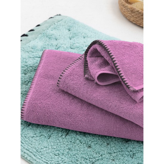 ΠΕΤΣΕΤΑ ΠΡΟΣΩΠΟΥ TOWELS COLLECTION 50X90 BROOKLYN VIOLET