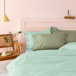 ΣΕΤ ΥΠΕΡΔΙΠΛΑ ΣΕΝΤΟΝΙΑ 240X270 SATEEN RIGA MINT