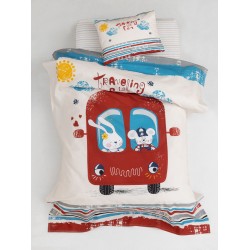 ΣΕΤ ΣΕΝΤΟΝΙΑ ΚΟΥΝΙΑΣ HAPPY BABY 120X160 HB0605