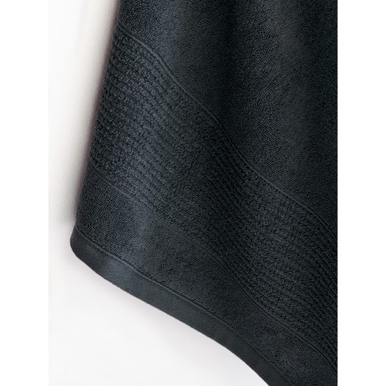 ΠΕΤΣΕΤΑ ΠΡΟΣΩΠΟΥ TOWELS COLLECTION 50X90 ROKE BLACK