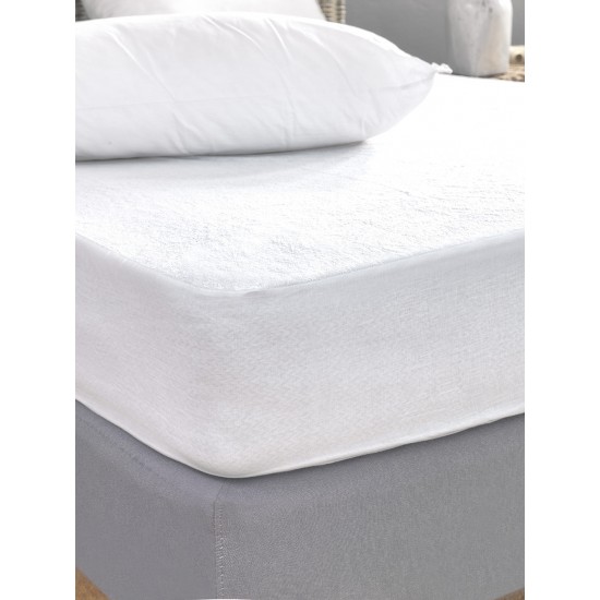ΒΡΕΦΙΚΟΣ ΑΔΙΑΒΡΟΧΟΣ ΣΕΛΤΕΣ 50X80 WHITE COMFORT TERRY WATERPROOF