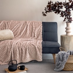 ΚΟΥΒΕΡΤΑ FLEECE 160X220 ASTER BEIGE