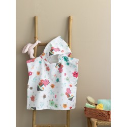 PONCHO BABY 60X120 NB0141 GIRL