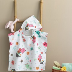 PONCHO BABY 60X120 NB0141 GIRL