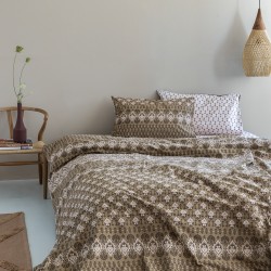 ΣΕΤ ΜΟΝΑ ΣΕΝΤΟΝΙΑ FASHION LIFE 170X260 FL6218 ΧΩΡΙΣ ΛΑΣΤΙΧΟ