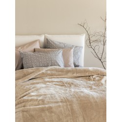 ΚΟΥΒΕΡΤΑ ΒΕΛΟΥΤΕ 220X240 DREAM VELOUR/3 SANDY