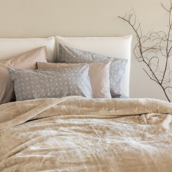 ΚΟΥΒΕΡΤΑ ΒΕΛΟΥΤΕ 220X240 DREAM VELOUR/3 SANDY
