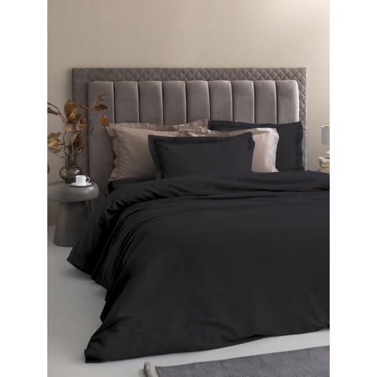 ΣΕΤ ΥΠΕΡΔΙΠΛΑ ΣΕΝΤΟΝΙΑ 240X270 POSH SATEEN BLACK