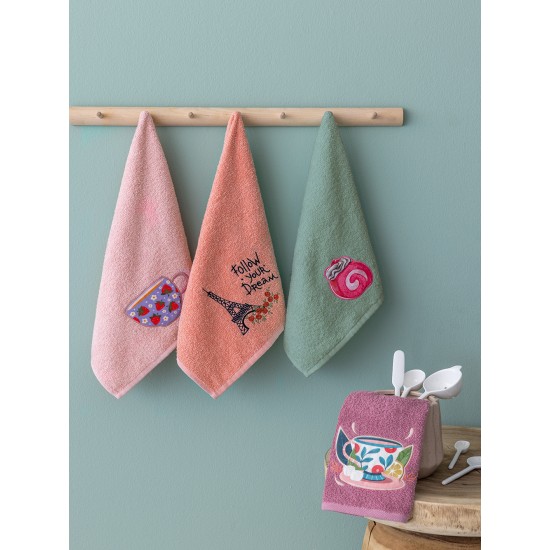 ΣΕΤ 4 ΠΕΤΣΕΤΕΣ ΚΟΥΖΙΝΑΣ KITCHEN TOWELS 40X70 KT230