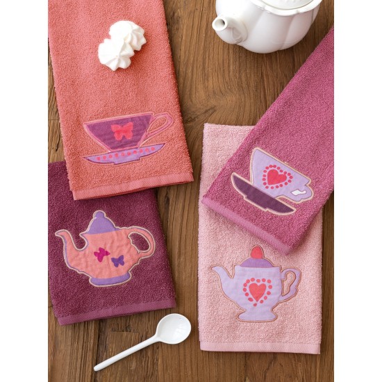 ΣΕΤ 4 ΠΕΤΣΕΤΕΣ ΚΟΥΖΙΝΑΣ KITCHEN TOWELS 40X70 KT260