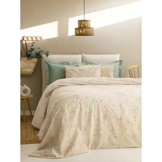 ΣΕΤ ΜΟΝΑ ΣΕΝΤΟΝΙΑ FASHION LIFE 170X260 FL6239 ΧΩΡΙΣ ΛΑΣΤΙΧΟ