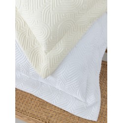 ΣΕΤ ΚΟΥΒΕΡΛΙ 240X260 WED101 WHITE