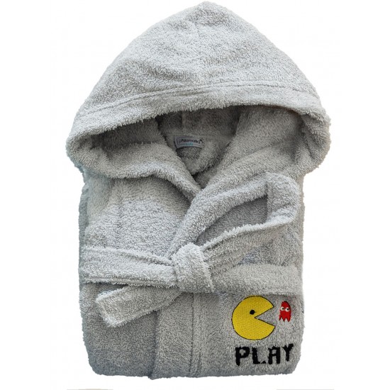 ΜΠΟΥΡΝΟΥΖΙ ΜΕ ΚΟΥΚΟΥΛΑ KIDS BATH PAC GREY 6-8