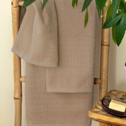 ΠΕΤΣΕΤΑ ΠΡΟΣΩΠΟΥ TOWELS COLLECTION 50X90 ROLL BEIGE