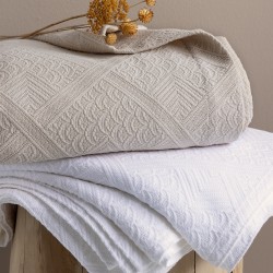 ΚΟΥΒΕΡΤΑ 250X260 CARLA IVORY