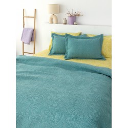 ΚΟΥΒΕΡΤΑ MATELASSE 230X260 ADEL PETROL